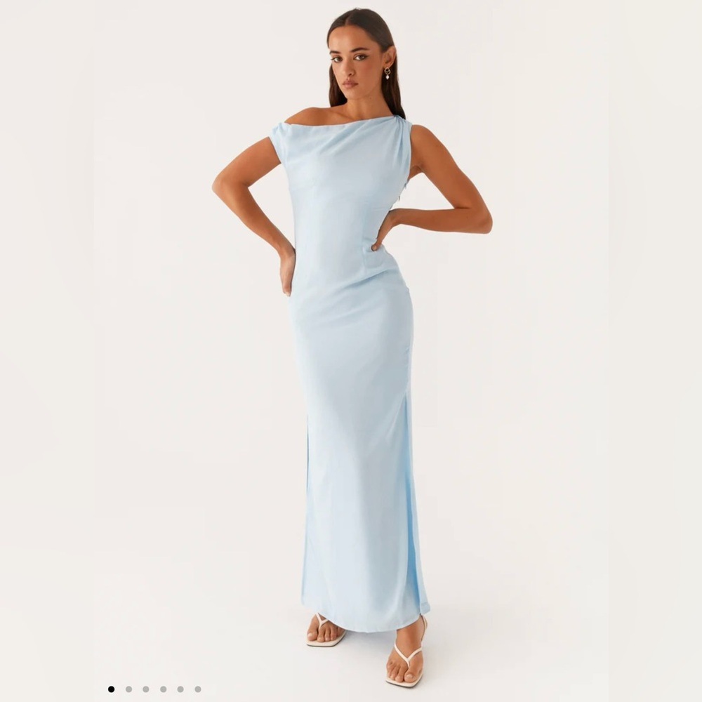 Peppermayo Dinner Date Maxi Dress – Blue – Size US 8 (AU 12) – NWT